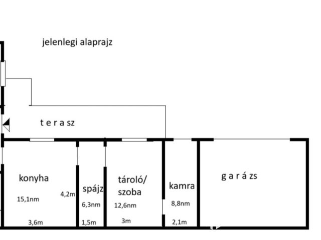Jó adottságú, tágas ház, Kenyeriben