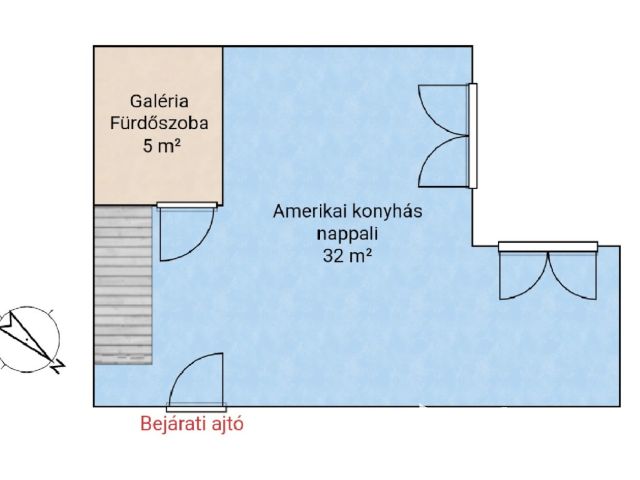 Eladó kettő az egyben modern garzonlakások az Operánál