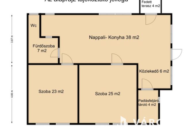 Azonnal költözhető, felújított belvárosi ingatlan